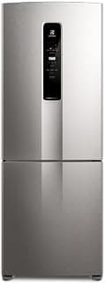 Geladeira Electrolux Frost Free 490L Efficient com AutoSense Inverse Inox Look (IB7S) 127V