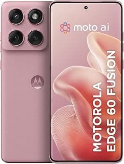 Smartphone Motorola Edge 60 Fusion 5G - 256GB 8GB RAM+8GB Ram Boost 50MP Sony AI Camera IP68 NFC - Rosa