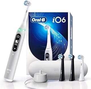 ORAL-B Escova de Dente Elétrica iO6, Conexão App, Sensor de Pressão