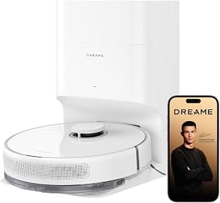 DREAME D15 Plus Robô Aspirador e Passa Pano com Autoesvaziamento, Sucção 13.000 Pa, Limpeza de Carpetes, Desvio de Obstáculos, Minimiza Enroscos, Limpeza para Pets, Bateria 5200mAh, 127V